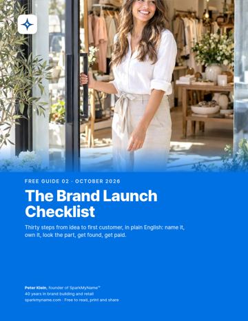 Cover of The Brand Launch Checklist
